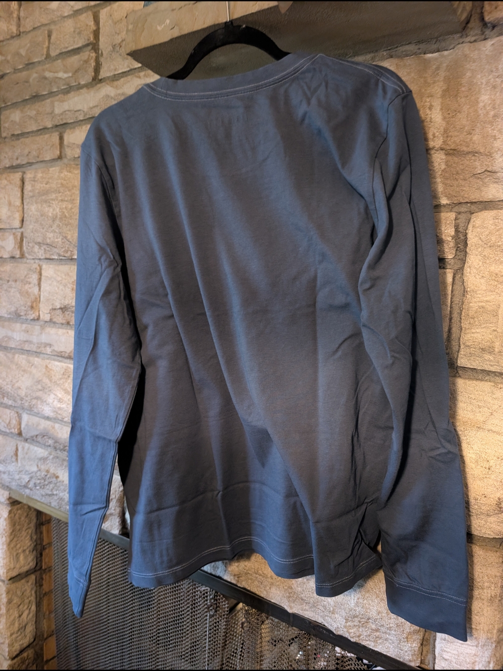 Life Is Good Slate Blue Long-Sleeve Women's XL Graphic Tee - Picture 6 of 6